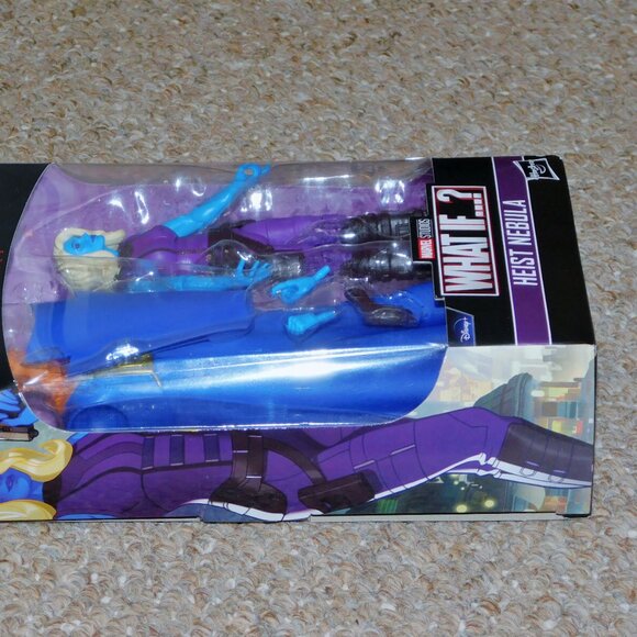 2021 Hasbro Marvel Legends 6" What If? Heist Nebula MIB New BAF The Watcher - Picture 6 of 12